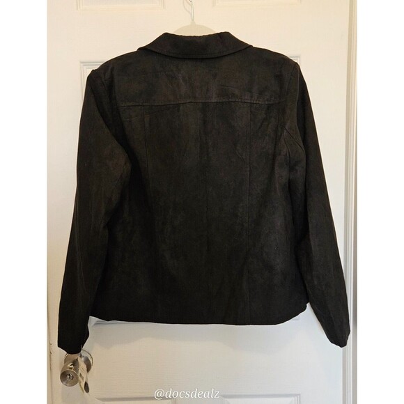 Studio Works Black Blazer Size 14P - Picture 2 of 6